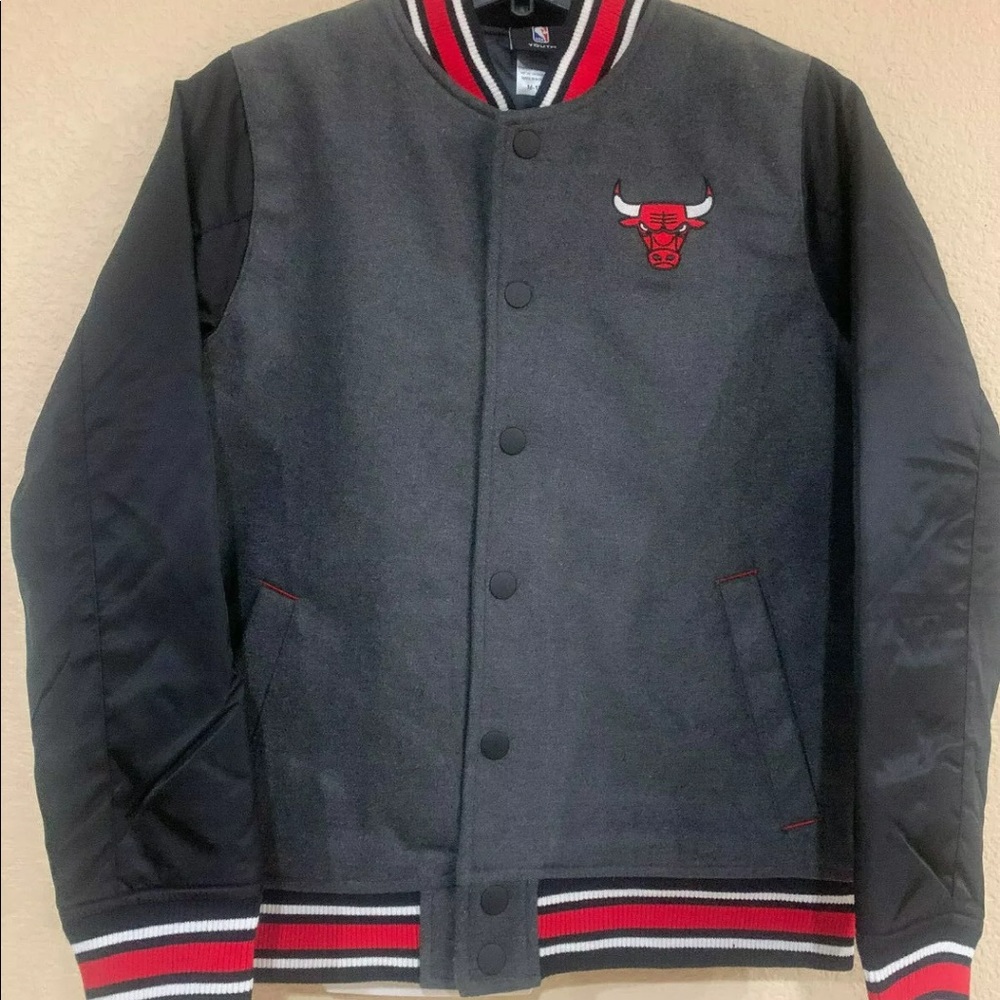 Chicago BULLS Youth Letterman Jacket by Outerstuff